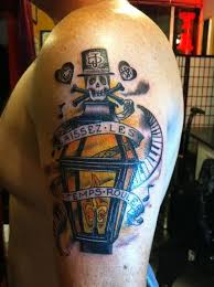 Autoclave sterilization, disposable needles, experienced, professional and licensed artists. Man Left Half Sleeve Lamp Tattoo