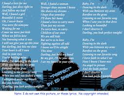 Dancing In The Dark With You Between My Arms Perfect Lyrics Ed Sheeran Lyrics Lyric Quotes Dancing In The Dark