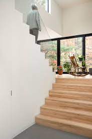 This kitchen proves small east sac bungalows can have high function and all the storage of a larger kitchen. A 90 S Split Level Bungalow Goes Modern Staircase Design Residential Architecture Stairs Design