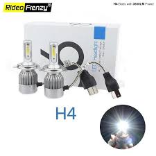 Buy H4 Led Bulbs 3800lm Ultra Bright White Light C6 High Low Beams