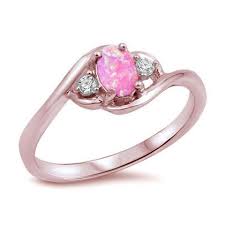 Free shipping on many items. Rose Gold Pink Fire Opal Ring Sizes 5 11 Brilliant Sparkles