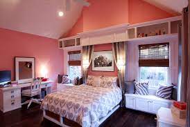 It's still feminie but not in the traditional way. A High School Girl S Dream Bedroom American Traditional Bedroom Houston By Parker Stuckey Residential Design Houzz