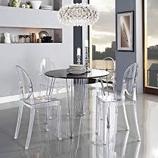 4 pieds vous propose un large choix de mobilier de restauration afin d'aménager un restaurant, un café, un bar ou une brasserie. Anaelle Pandamoto Lot De 2 Ghost Chaises En Acrylique Polycarbonate Pour Salle A Manger Salon Bureau Restaurant Et Jardin Taille 91 35 48cm Poids 9kg Transparent