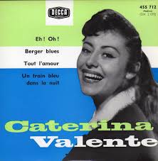 CATERINA VALENTE BERGER BLUES FRENCH ORIG EP WERNER MULLER