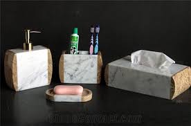 Mix in some small earthy accents like baskets, wooden side. Marble Dispenser Soap Dish Bathroom Accessories From China Stonecontact Com