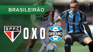 O jogo será transmitido pel. Sao Paulo Empata Com Reservas Do Gremio E Perde Chance De Colar Nos Lideres 31 08 2019 Uol Esporte