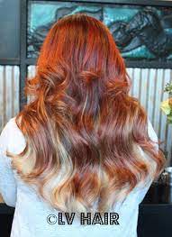 Want to add color to your hair without any damage? Red Blonde Ombre Hair Extensions