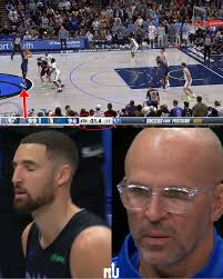 Klay Thompson jacked up a logo three to try and tie the game with a lot of  time still left