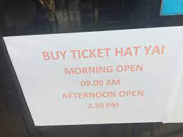 The most expensive ticket will cost you myr 145.92 if you go by taxi; Challenges On The Malaysia Thai Border A Rail Journey Through Asia Part 2 Wild About Travel