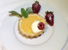 It looks good cooked in a clear dish, as it goes into layers as it cooks, with a sort of lemon curdy custard at the bottom and a spongy meringuey top. Lemon Curd Tart Short And Sweet