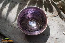 metallic purple tenmoku chawan teabowl 陶芸家 蔡明旭の金属的な紫色 の天目茶碗蔡明旭老師的紫金天目茶碗 茶道 茶 お茶 ウーロン茶 烏龍茶 台湾茶 차 우롱차