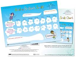 Amazon Com Add A Brilliant Smile Reward Chart For 3 Yrs