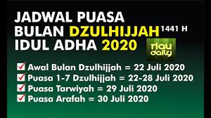 We did not find results for: Mau Tau Kapan Jadwal Puasa Arafah Yuk Baca Senin 13 Juli 2020 Pekanbaru Tak Lama Lagi Umat Islam Akan Menyambut Hari Raya Idhul Adha 1441 H Artinya Waktu Puasa Sunnah Yang Istimewa Bagi Umat Muslim Yakni Puasa Tarwiyah Dan
