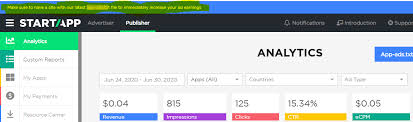 Check spelling or type a new query. Startapp App Ads Txt Discuss Kodular Community
