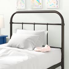 Harriet Bee Lorenzo Twin Wrought Iron Headboard Reviews Wayfair