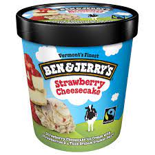 Ben and jerry's has been sharing their euphoric flavors with the world since 1978. Ben Jerry S Strawberry Cheesecake Ice Cream Shop Ice Cream At H E B