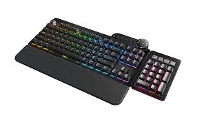 Everest Max Modular Hotswap Mechanical Keyboard With Displays