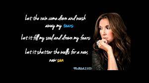 Andhc was far and away the most cohesive and best crafted album of 2002. Celine Dion A New Day Has Come Slow Version W Lyrics Hq Celine Dion Coming Song Celine Dion Albums