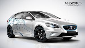 Design Volvo V40 White 03 Volvo V40 Volvo Car Protection