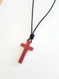 This wooden cross pendant is made in the style of latin cross that is also called immissa. Mens Wooden Cross Mens Cross Necklace Wood Cross Etsy