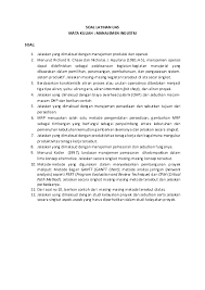 Check spelling or type a new query. Doc Soal Latihan Uas Mi Sidom Hitam Academia Edu