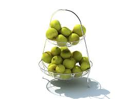 Stainless Steel Fruit Dish 3d Model 3ds Max Files Free Download Modeling 24139 On Cadnav Fruit Stands Fruit Fruit Dishes