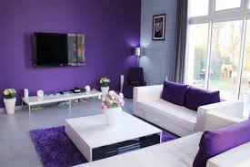 Modern purple living room design photos. 20 Beautiful Purple Living Room Ideas