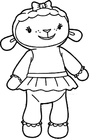Doc Mcstuffins Lambie Sheep Coloring Page In 2020 Doc Mcstuffins Coloring Pages Coloring Books Doc Mcstuffins Printables