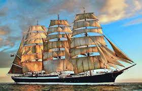 Sedov Construit En 1921 Il A D Abord Navigue Sous Le Drapeau Allemand Et Portait Alors Le Nom De Magdalene Vinnen Grands Voiliers Navire Faire De La Voile