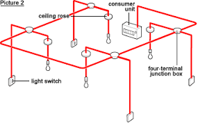 That's why it's usually best to hire a professional for anything other than a white and gray wires are neutral wires that connect to the neutral bus bar, which attracts current and carries it throughout the house. Junction Box Radial Lighting Wiring Electrical Wiring Basic Electrical Wiring House Wiring