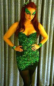 Falling Off The Pedestal Diy Ivy Costume Poison Ivy Costume Diy Poison Ivy Costumes