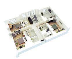 3d animation of a simple but elegant small house design for low budget build and perfect for a small family. Simple 3 Bedroom House Designs And Floor Plans