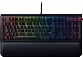 Amazon.com: Razer BlackWidow Elite Mechanical Gaming Keyboard: Green  Mechanical Switches - Tactile & Clicky - Chroma RGB Lighting - Magnetic  Wrist Rest - Dedicated Media Keys & Dial - USB Passthrough : Video Games