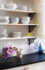 New Kitchen Shelves Instead Of Cabinets Organizations Ideas Kitchen Kitchen Wall Shelves Kitchen Wall Cabinets Kitchen Design
