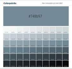 It hasn't been in the top 1,000 since. Hex Color Code 748b97 Bluish Grey Color Information Hsl Rgb Pantone