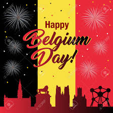 België, waar men met de. Belgie Nationale Feestdag Banner Royalty Vrije Cliparts Vectoren En Stock Illustratie Image 82193126