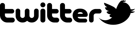 Image result for twitter logo black