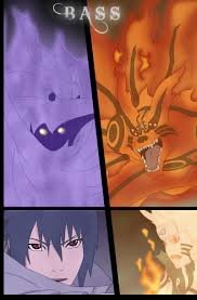 I think he pretty much counters sasuke's entire arsenal. Sasuke Full Susanoo And Naruto Full Kyuubi Mode By Bass17 On Deviantart