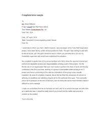 Example of email to tell employee to take their lunch break. 49 Employee Complaint Form Letter Templates Templatearchive