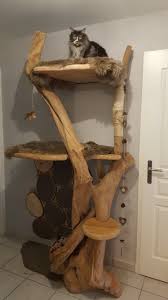 Buy a cat tree condo for your cat to play on and sleep in. Homemade Cat Tree Catsdiyhomemade Kratzbaum Katze Katzenzimmer Kratzbaum