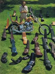 King Queen Seat 70 S Chopper Motorcycles King And Queen Seat Harley Davidson Bikes Chopper Motorcycle