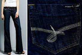Mavi Jeans Cora Low Rise Wide Leg Flare Dark Indigo Wash Gold Pearl Stitch 30x32 Mavi Widelegflare Indigo Wash Mavi Jeans Flares