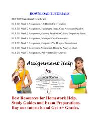 Hlt 205 Transitional Healthcare Assignment By Tutor King Issuu