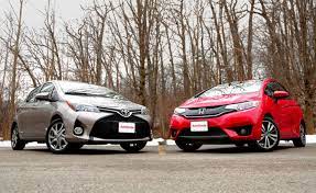 As you can probably guess, the yaris is in a distant second place for cargo carrying capacity. 2015 Honda Fit Vs 2015 Toyota Yaris Autoguide Com