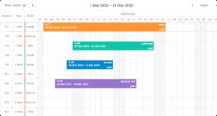 Hotel Room Reservation Calendar Html5 Javascript Php Mysql