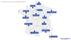 En un lieu unique, les usagers sont accompagnés par des agents dans leurs démarches de la vie quotidienne. Carte Dijon Rouen Lille Decouvrez La Carte Des Prefectures Des 13 Nouvelles Regions