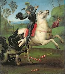 San jorge is spanish for saint george. La Leyenda De San Jorge Y El Dragon