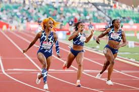 Olympic team after failing a test for marijuana use. Sha Carri Richardson News World Athletics
