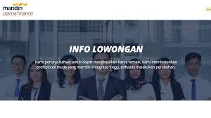 Anda sedang mencari info lowongan kerja finance terbaru maret 2021 pada form pencarian diatas yang saat ini tidak tersedia atau. Lowongan Kerja Terbaru Anak Perusahaan Bank Mandiri Butuh Karyawan Baru Cek Syarat Link Daftar Tribun Timur