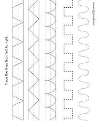 If your little one is only starting to work on her tracing skills, use my simple tracing. Trace The Pattern Preschool Planet12sun Com Printables